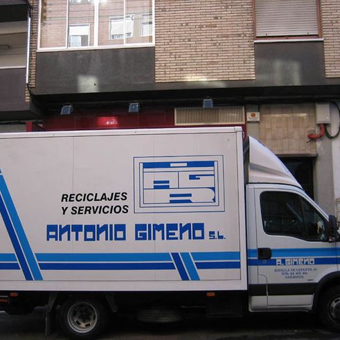 Antonio Gimeno Reciclajes y Servicios Carro de bodega